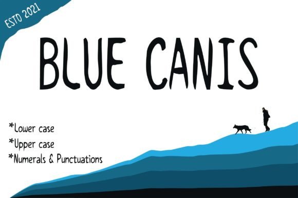 Blue Canis: The Scream Font That Captures Attention