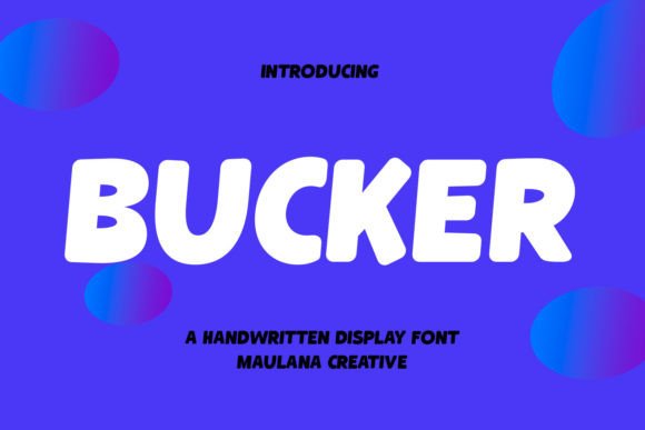Bucker Font: Elevating Design with Casual Display Typography