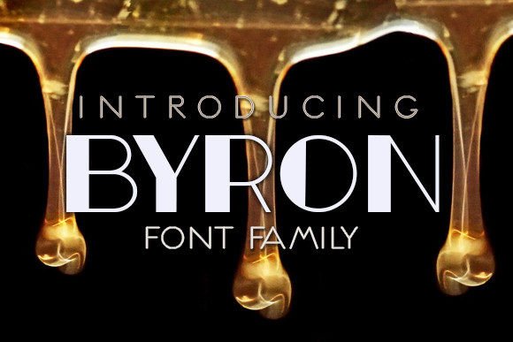 Byron: The Retro Typeface That Elevates Any Design
