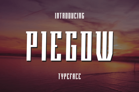 Elevating Visual Identity: Why Piegow is the Modern Display Font Creators Need