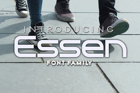 Essen: The Modern Sci-Fi Font for Bold Branding