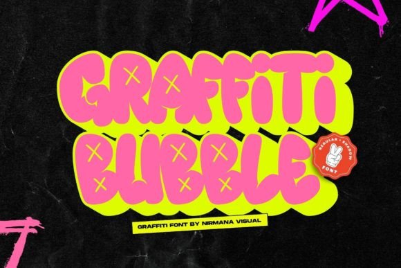 Graffiti Bubble: Elevating Urban Design with Bold Typography