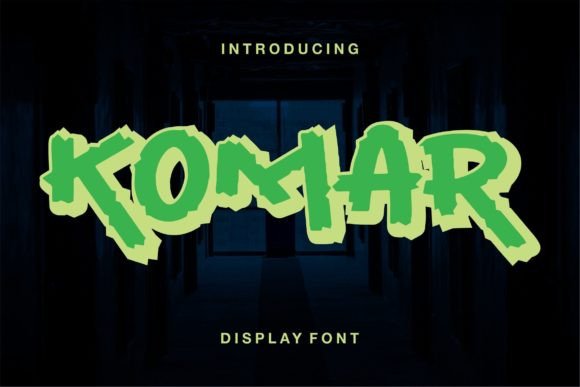 Komar: Bold Cartoon Style for Modern Design