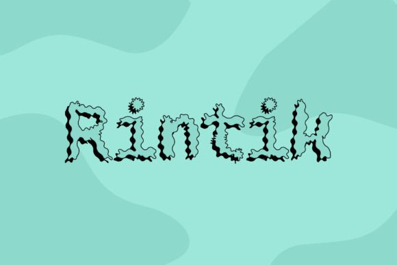 Rintik: Elevating Design with a Quirky Handwritten Touch