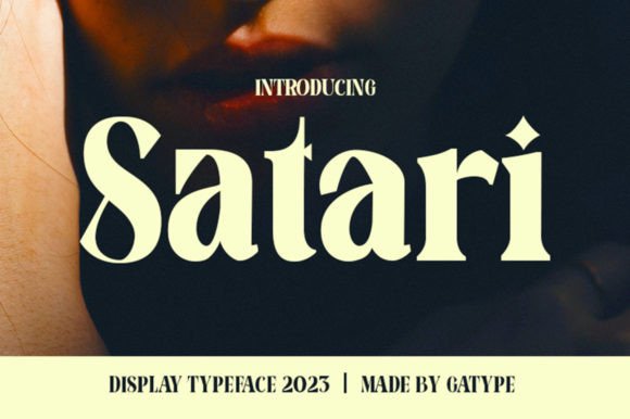 Satari: Bold Typography for Global Branding