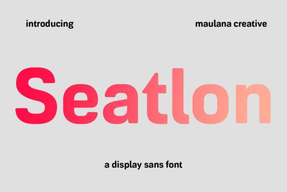 Seatlon: The Square Sans Serif That Elevates Any Design