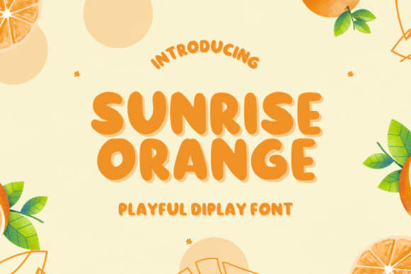 Sunrise Orange: Crafting Bold Visual Identities with Modern Typography