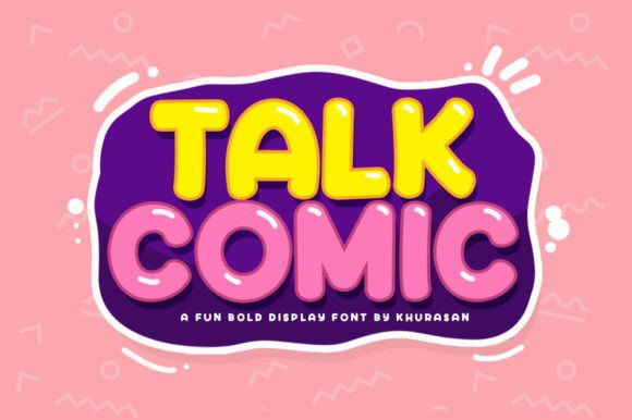 Talk Comic: Integrating a Modern Display Font Into Your Creative Workflow