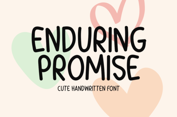 Unlocking Creative Potential with the Enduring Promise Handwritten Font